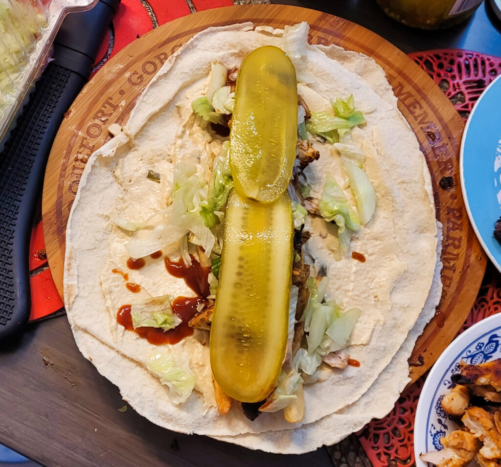 Chicken Shawarma Wrap Recipe